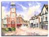 Original watercolour painting of Chesham, by Lesley Olver